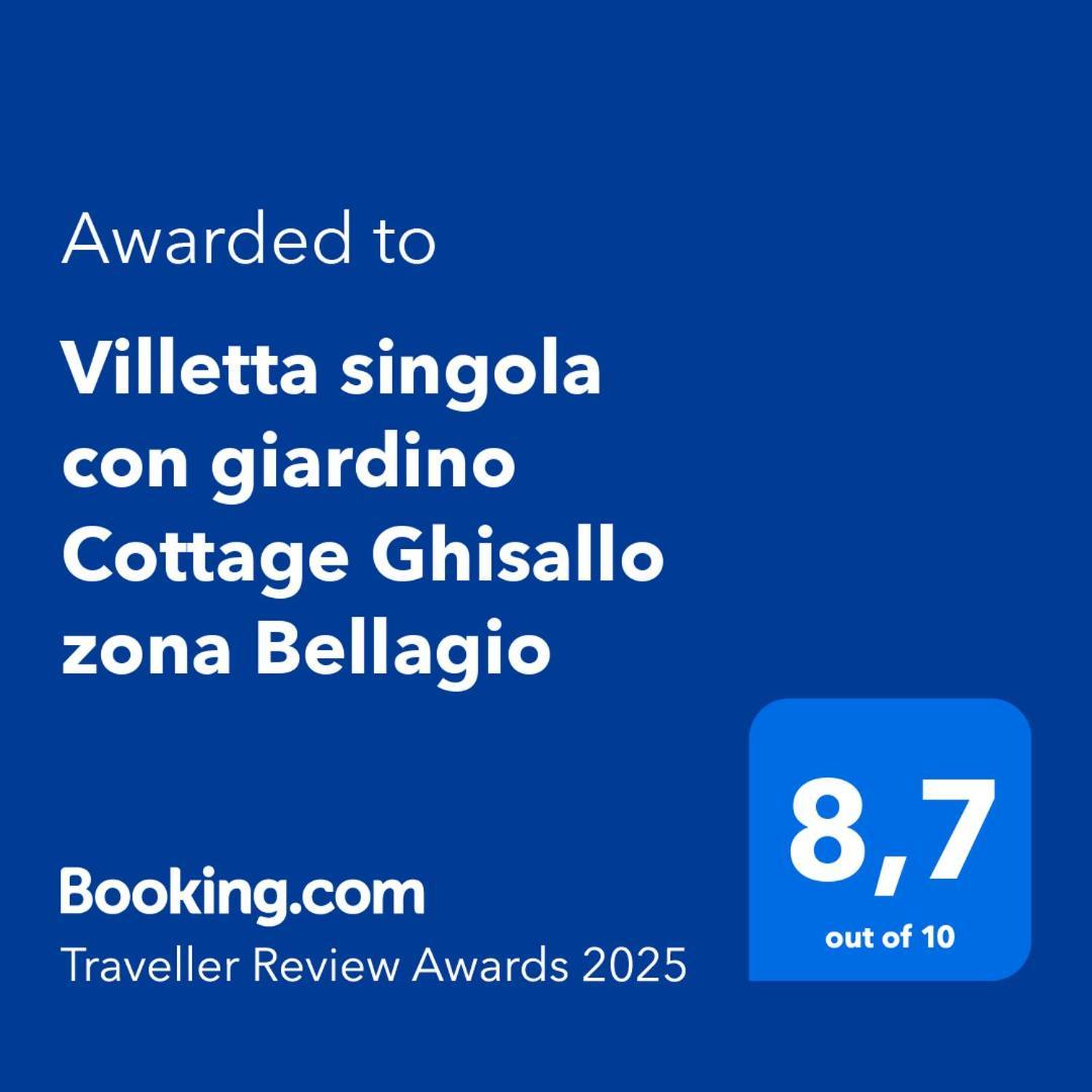 Villetta Singola Con Giardino Cottage Ghisallo Zona Bellagio Magreglio Eksteriør billede